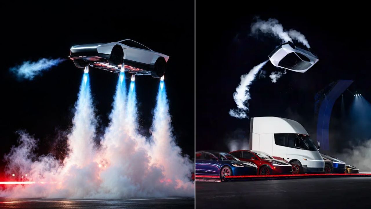 Tesla Roadster: इलॉन मस्कचा धडाकेबाज पराक्रम! अखेर टेस्लाने लाँच केली ‘ही’ खतरनाक हवेत उडणारी कार; बुकिंग सुरू, VIDEO तुफान VIRAL
