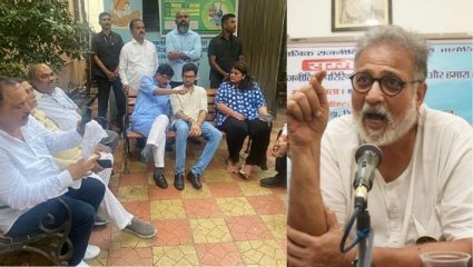 तुषार गांधी पोलिसांच्या ताब्यात, सुटकेसाठी आदित्य ठाकरे, संजय राऊत पोलीस ठाण्यात; ज्ञानेश कुमारांविरोधात मुंबईत जोरदार आंदोलन