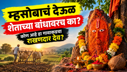 म्हसोबाचं देऊळ शेतातल्या बांधावरच का असतं? नेमका कोण आहे हा गावाकडचा म्हसोबा देव? जाणून घ्या