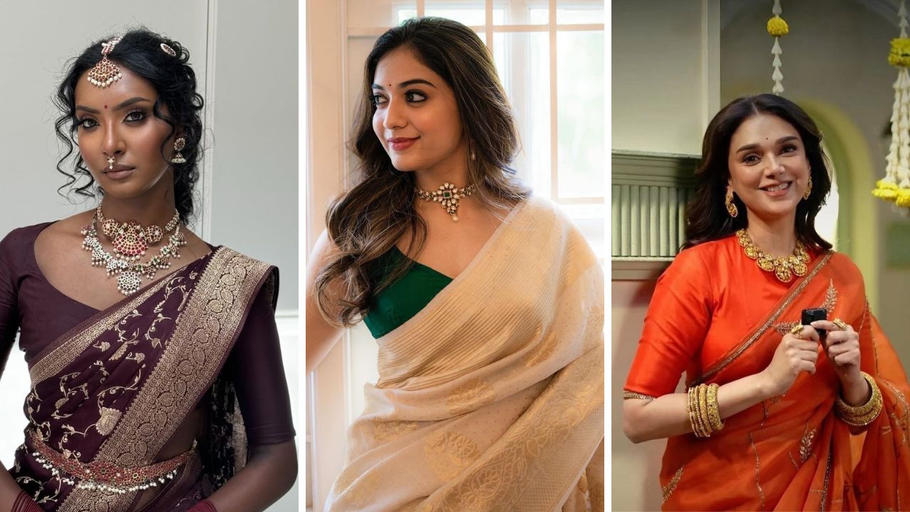 Wedding Saree Tips: लग्नासाठी साडी खरेदी करताना रंग, डिझाइन आणि फॅब्रिकची ‘या’ पद्धतीने करा निवड