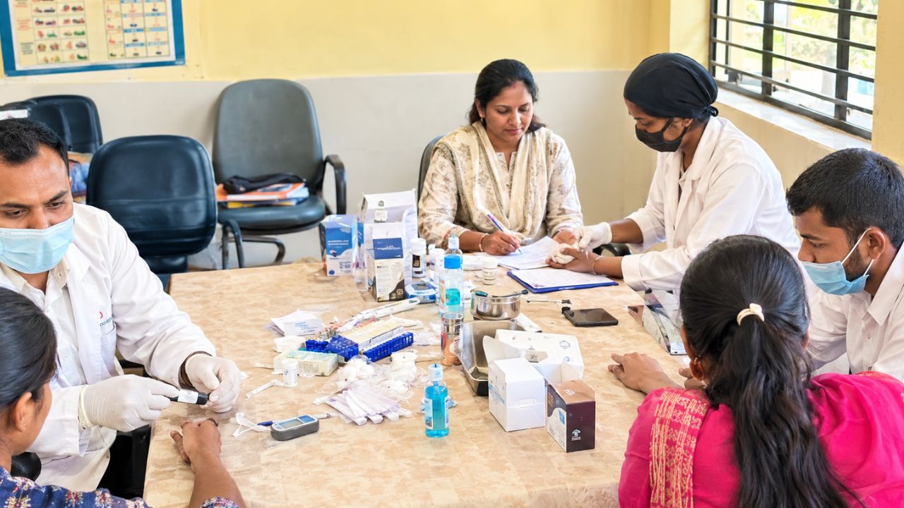 Amravati News: मेळघाटात विद्यार्थ्यांची सिकलसेल तपासणी! एमईसीएलच्या सीएसआर निधीतून आरोग्य, पोषण अभियान