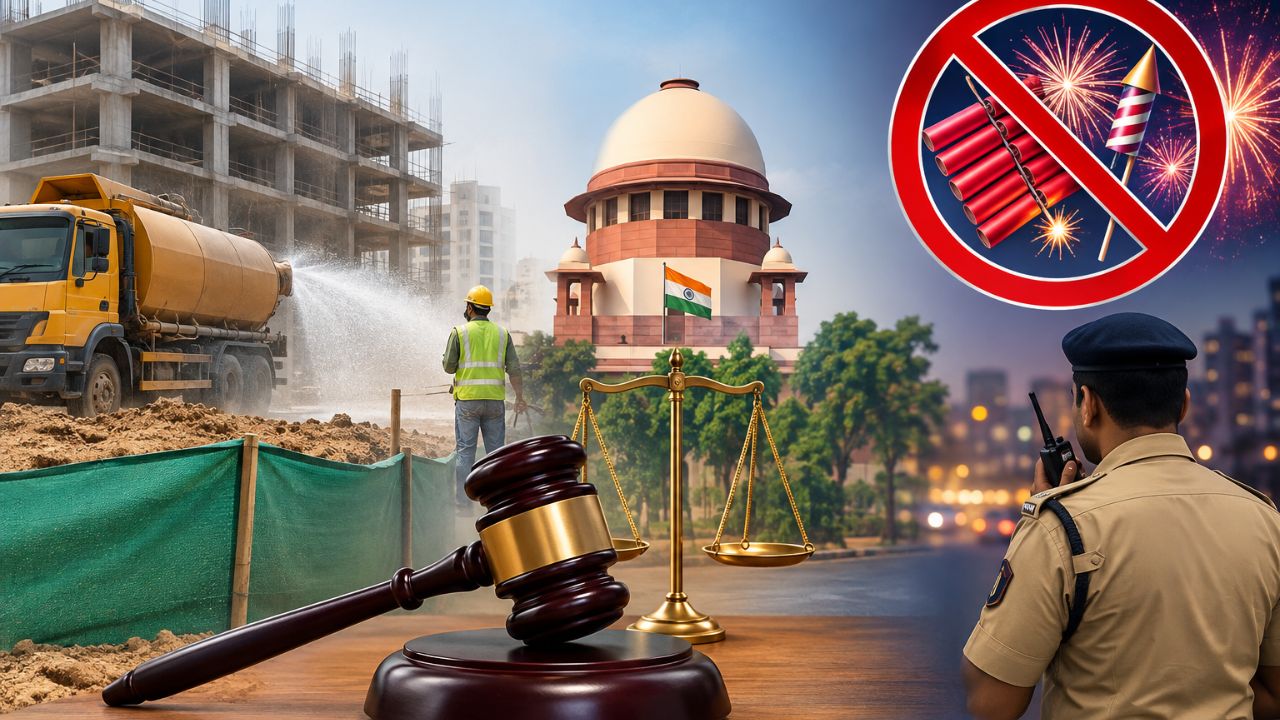 Mumbai News: धूळ नियंत्रणात हयगय केल्यास कारवाई! न्यायालयाच्या फटाकेबंदी निर्देशांच्या अमलबजावणीची सूचना
