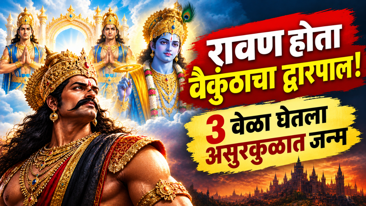 रावण होता वैकुंठाचा द्वारपाल! भगवान विष्णूंच्या भेटीसाठी घेतला होता तीन वेळा असुरकुळात जन्म; जाणून घ्या ही पुराणकथा