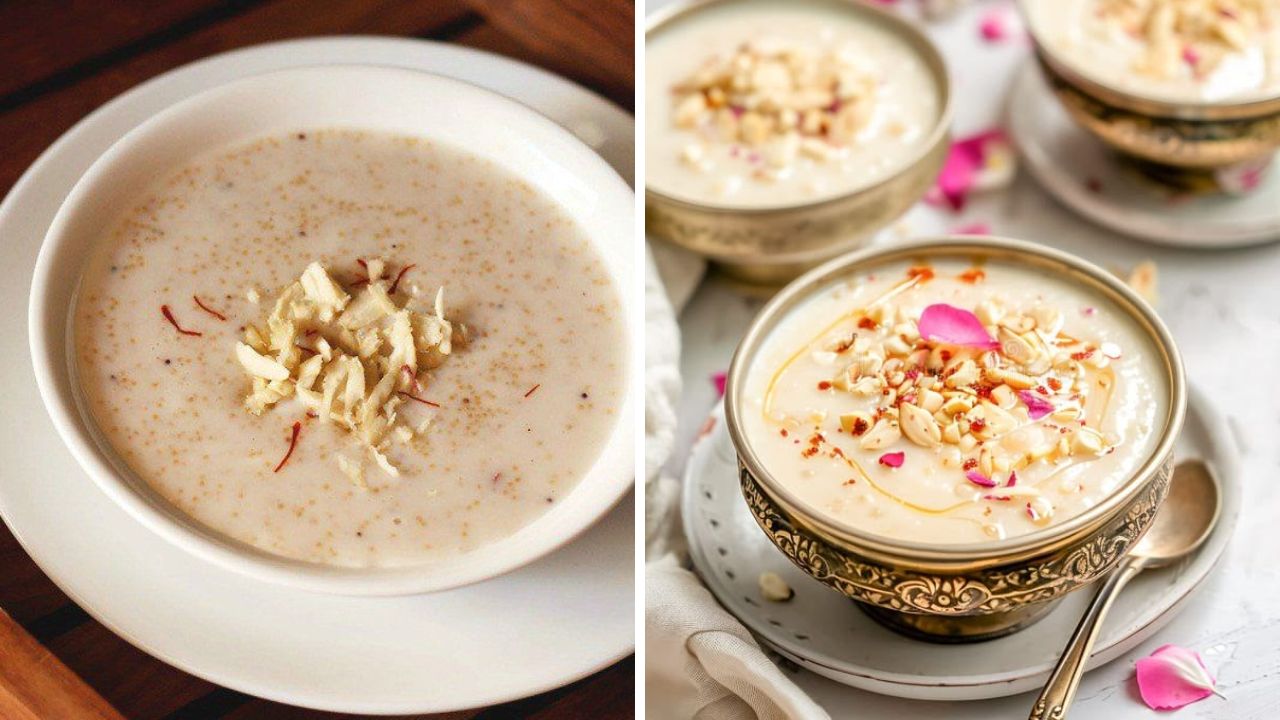 Navratri 2026 : उपवासात गोड खाण्याची इच्छा झाल्यास नक्की ट्राय राजगिऱ्याची पौष्टिक खीर, नोट करून घ्या झटपट तयार होणारी रेसिपी