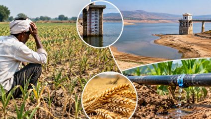 Yavatmal News: अल्प पावसाने रब्बीवरही संकट! सिंचनाचा प्रश्न निर्माण, जलाशयांतील साठा सरासरीपेक्षा कमी