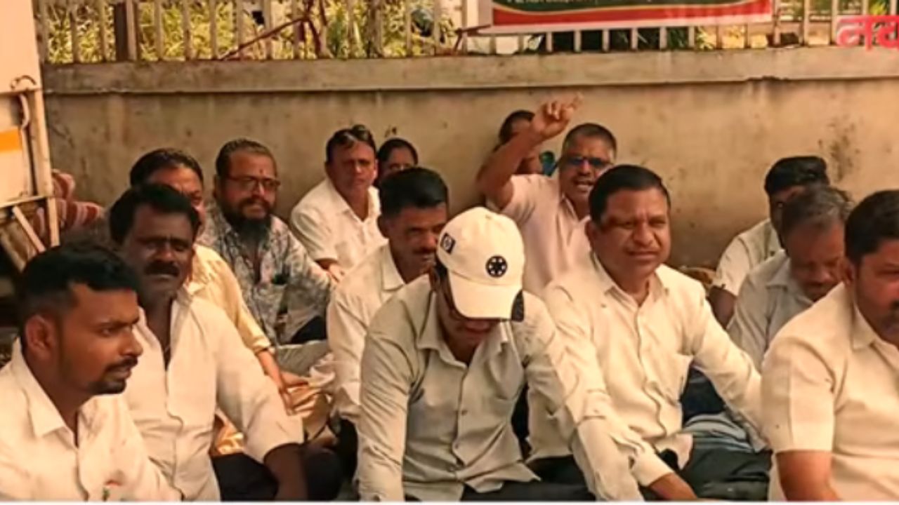 ब्लास्टिंगमुळे घरांवर दगड, विहिरी कोरड्या; अवैध उत्खनना विरोधात सरपंचांचे आमरण उपोषण!