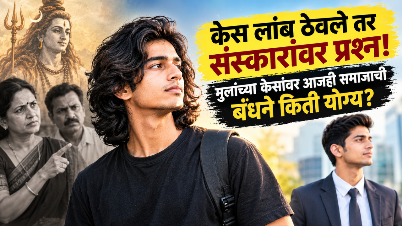 केस लांब ठेवले तर संस्कारांवर प्रश्न, छोटे ठेवले तर प्रोफेशनल! मुलांच्या केसांवर आजही समाजाची बंधने किती योग्य?