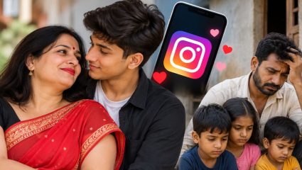 ‘क्या यही प्यार है…’, वय 38, प्रियकर अवघ्या 18 वर्षांचा! Instagram वर जडलं प्रेम; 3 मुलांना सोडून महिला पोहोचली प्रियकराकडे