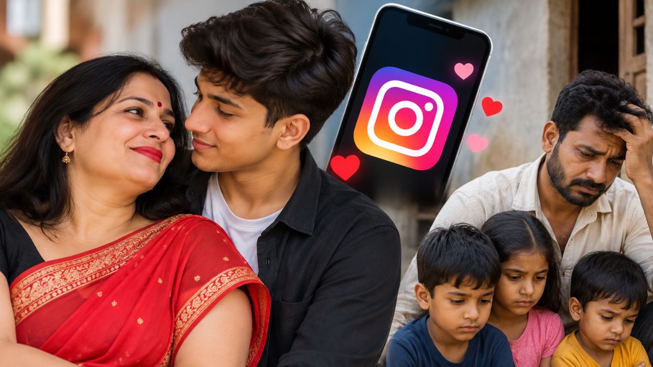 ‘क्या यही प्यार है…’, वय 38, प्रियकर अवघ्या 18 वर्षांचा! Instagram वर जडलं प्रेम; 3 मुलांना सोडून महिला पोहोचली प्रियकराकडे