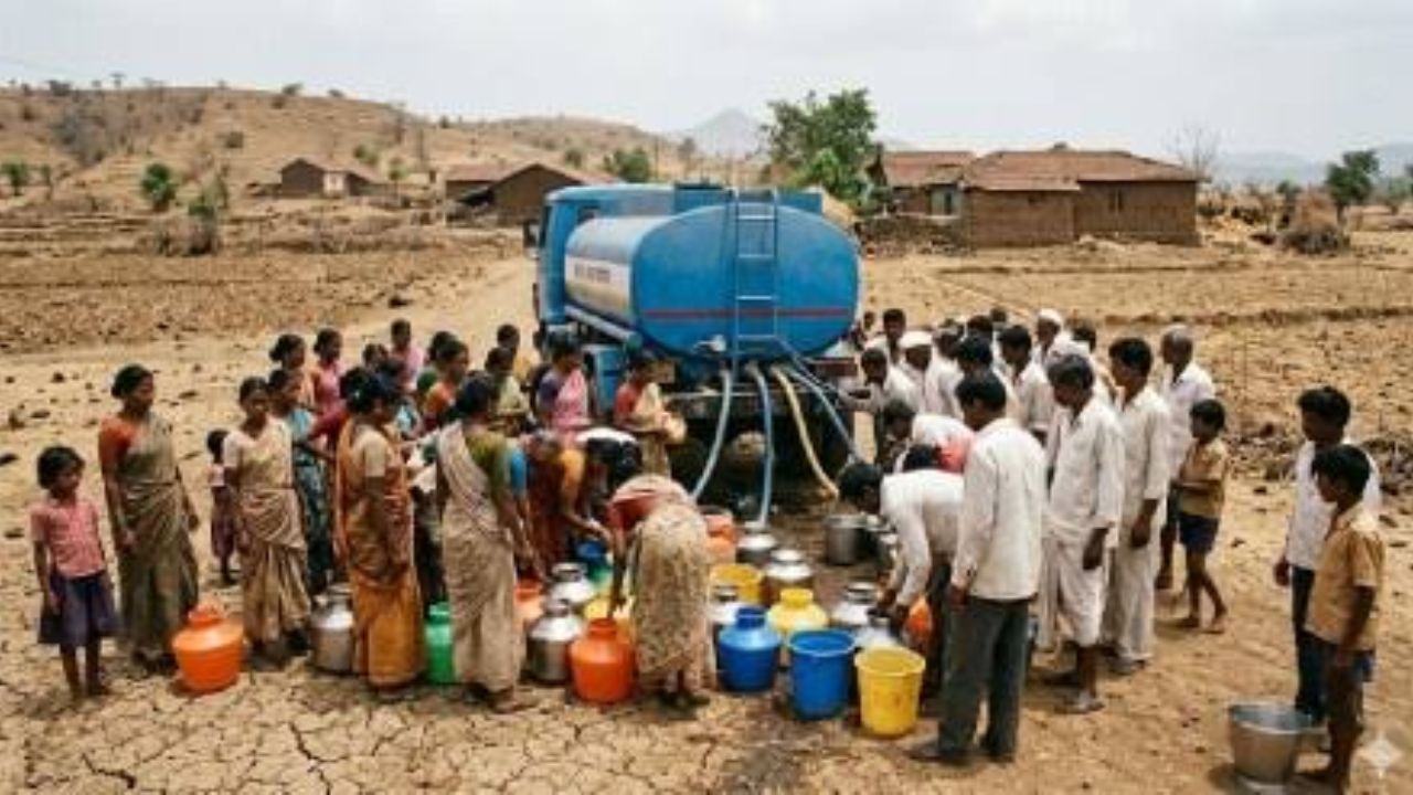 Water Crisis : सातारा-देवळाईकरांचा ठिय्या; ५० पैकी १८ जलकुंभ पूर्ण, वापरात केवळ ४ शहरात तरी टंचाई कायम