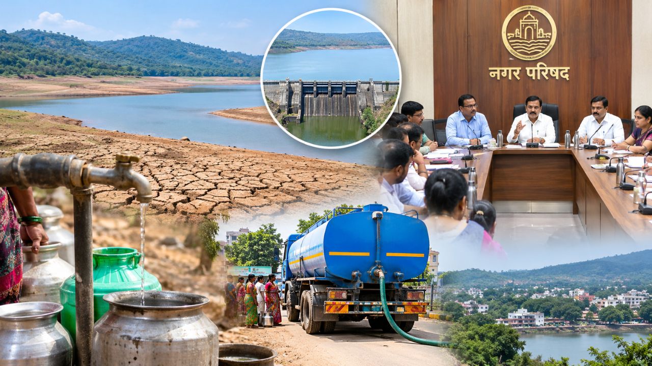 Raigad News: महाड शहरावर पाणीटंचाईचे संकट; टँकरने पाणीपुरवठा करण्याची वेळ पुन्हा येणार? नगरपरिषदेकडून नियोजनावर भर