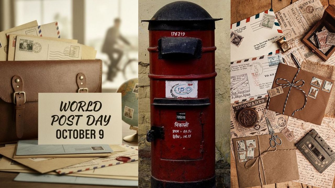 World Post Day: ‘पत्रांच्या प्रवासापासून ते डिजिटल बँकिंगपर्यंत…’ जाणून घ्या 9 ऑक्टोबरचा इतिहास आणि टपाल सेवेचे बदलले स्वरूप