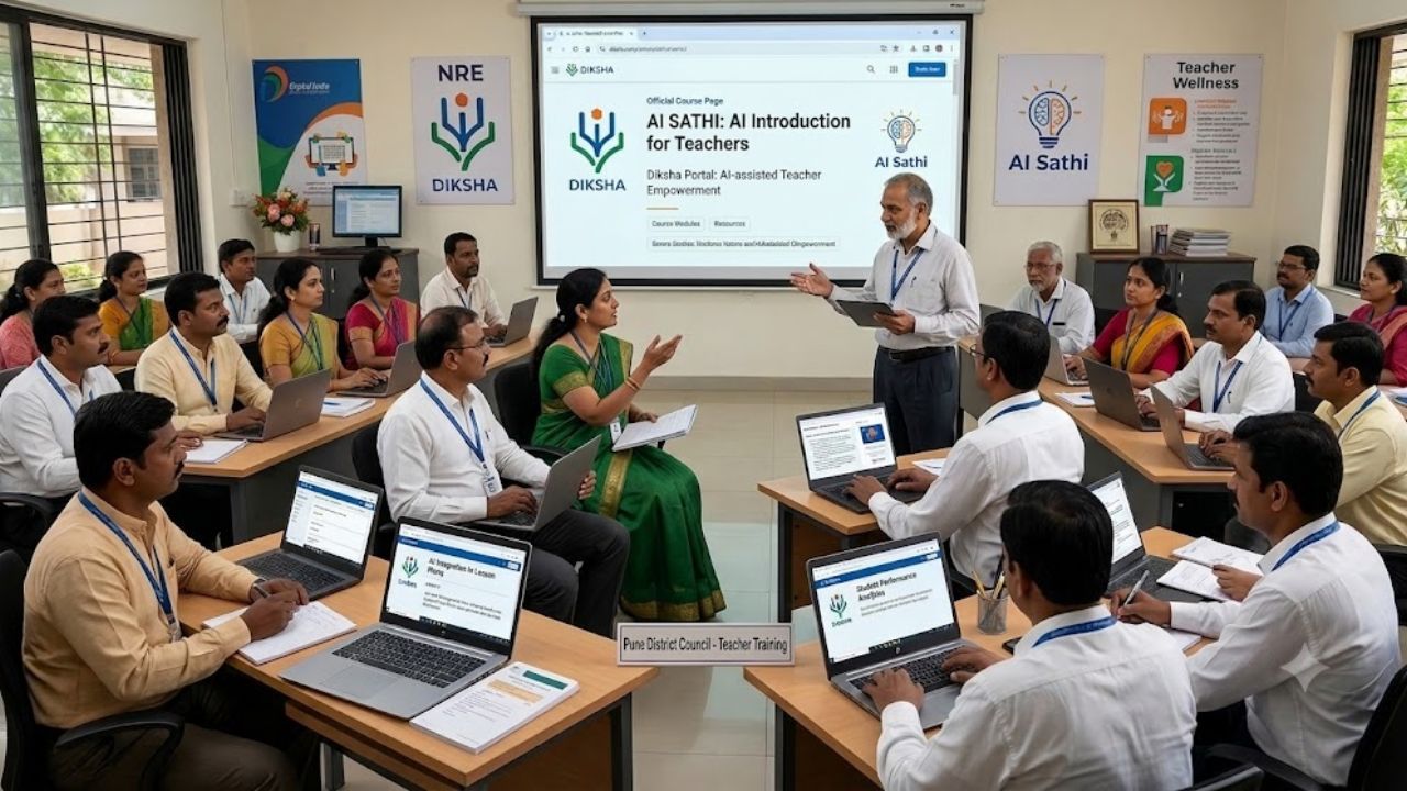 AI Sathi course Diksha portal: शिक्षकांसाठी एआय साथी कोर्सला मुदतवाढ! आता ‘या’ तारखेपर्यंत घेता येणार प्रवेश