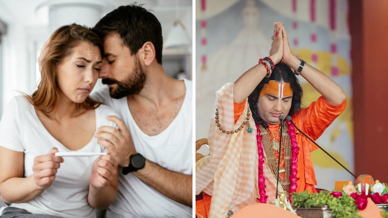 Aniruddhacharya: ‘मला मूलच नाही म्हणून माझा नवरा…’, अनिरुद्धाचार्य महाराजांसमोर व्यक्त झाली महिला, समजावली महत्त्वाची बाब