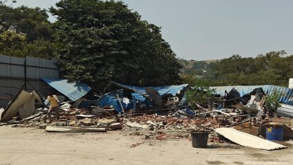 बावधनमध्ये महापालिकेचा बुलडोझर! पाच अनधिकृत आरएमसी प्लांटवर मोठी कारवाई
