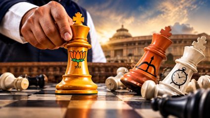 District Bank Election: शिवसेना-राष्ट्रवादीला खिंडीत गाठत भाजपची ‘तिरकी चाल’; जिल्हा बँकेच्या आखाड्यात चार मंत्री आमनेसामने