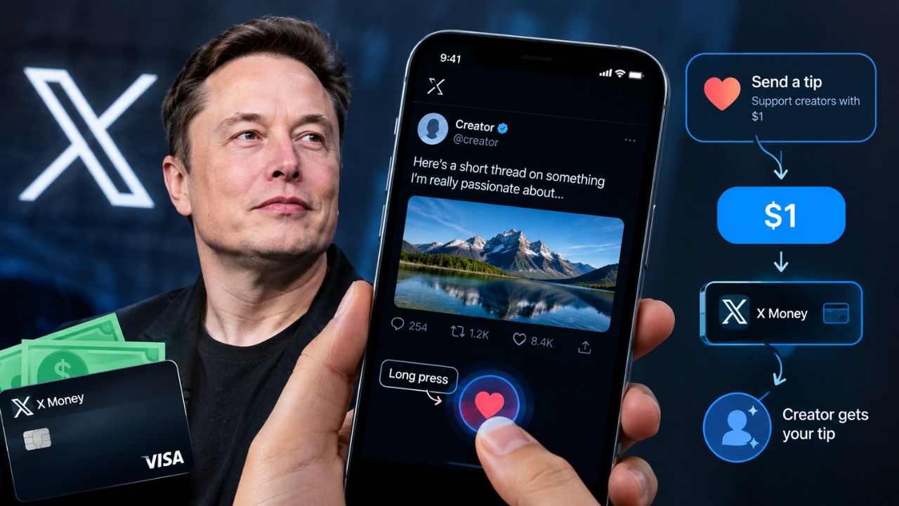 X युजर्ससाठी Elon Musk चा मोठा प्लॅन! Like बटण दाबा अन् पाठवा $1 टिप… नव्या फीचरची सर्वत्रच चर्चा