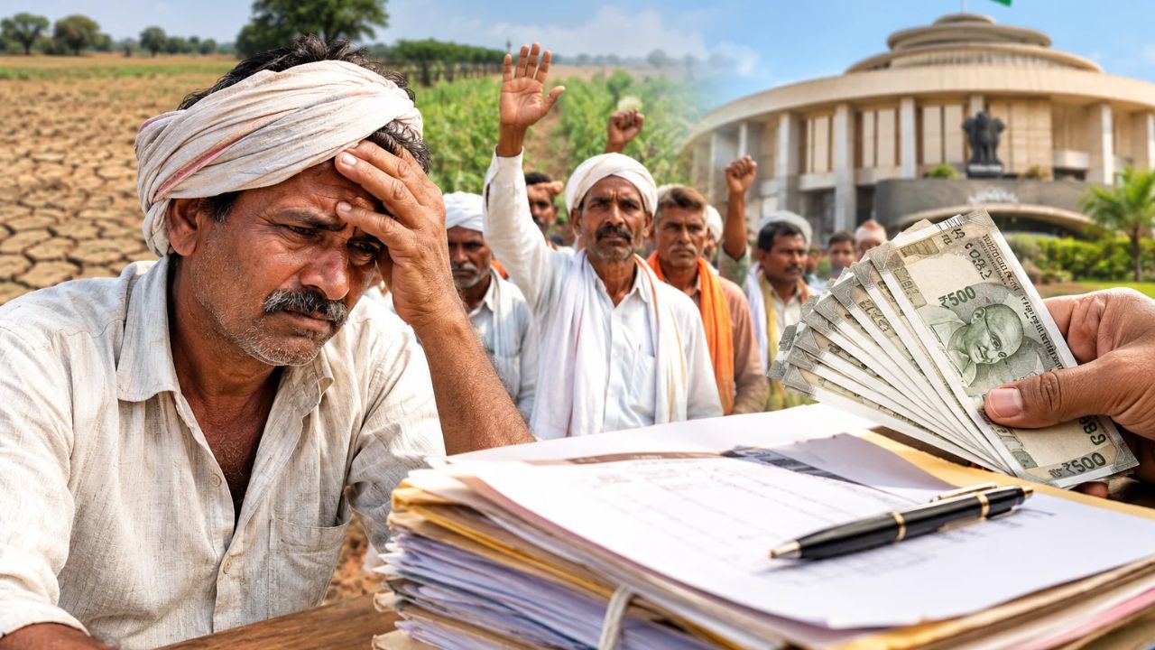 Maharashtra Farmers: पाच हजारांच्या मदतीला कागदपत्रांचे ग्रहण! शेतकऱ्यांचा सरकारकडे मोठा आग्रह
