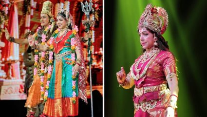 Hema Malini: वयाच्या ७७व्या वर्षी हेमा मालिनींचा दुर्गा अवतार! नृत्यातून साकारलं देवीचं रौद्ररूप
