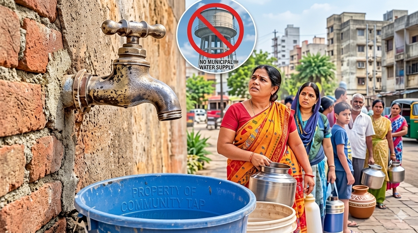 Nagpur News : पाण्यासाठी हाहाकार ;मनपा बेफिकीर