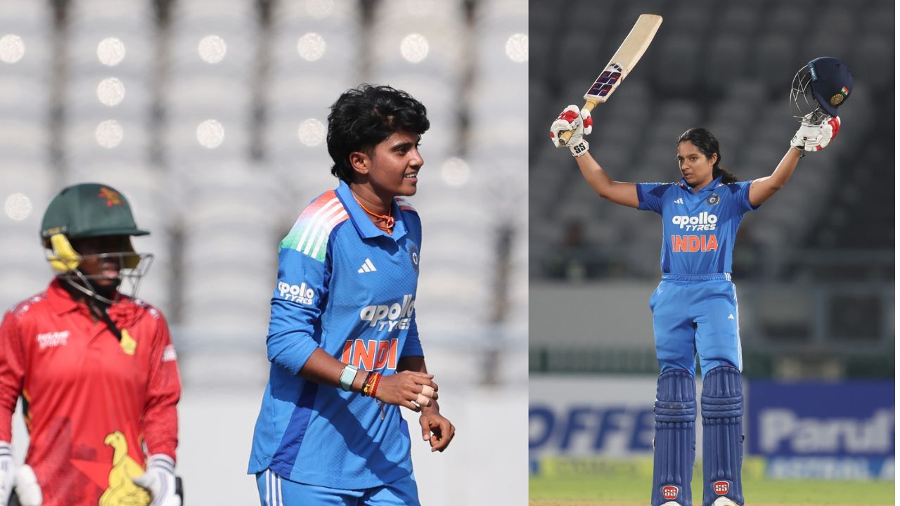 IND W vs ZIM W: श्री चरणीच्या ‘जादुई’ फिरकीनंतर, प्रतीका रावलचे खणखणीत शतक; टीम इंडियाचा झिम्बाब्वेला दणका