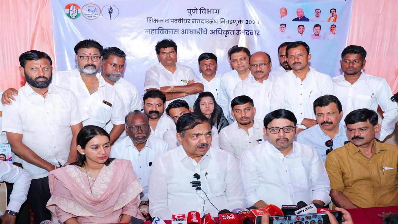 सांगलीत महाविकास आघाडीचा प्रचार मेळावा; हर्षदा देशमुख-जाधव आणि जयंत आसगावकर यांच्या विजयाचा निर्धार