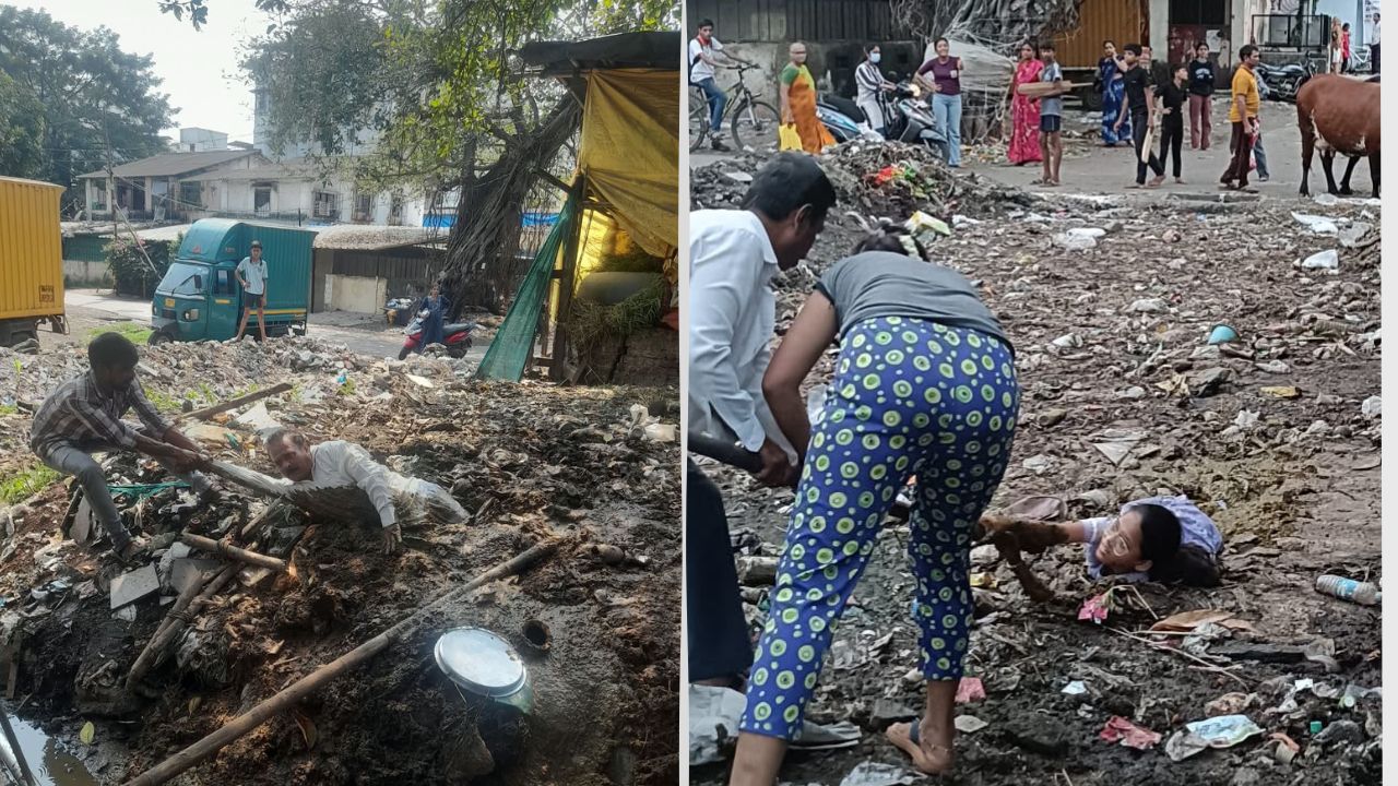 Dombivli News: आणखी किती जणांचा जीव धोक्यात जाणार? गोग्रासवाडीतील अनधिकृत गोठ्याच्या दलदलीचा प्रश्न पुन्हा ऐरणीवर