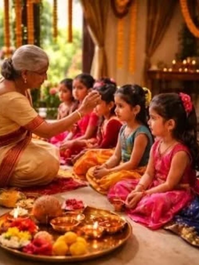 नवरात्रीत कन्या पूजनाच्यावेळी या गोष्टींची घ्या काळजी