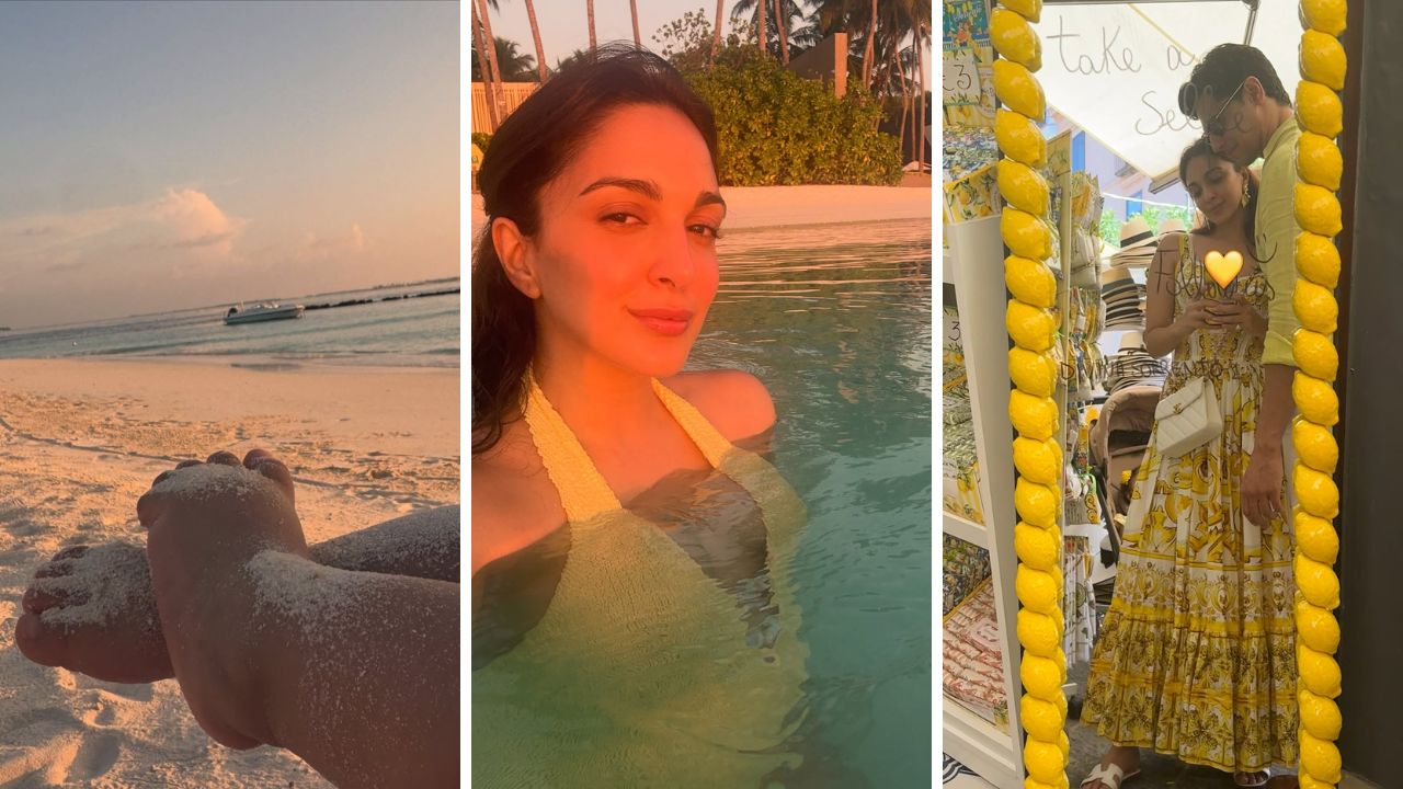 Kiara Advani: प्रेग्नंट कियारा आडवाणीचा बीच हॉलिडे; सिद्धार्थ आणि लेक सरायासोबत घालवतेय निवांत वेळ