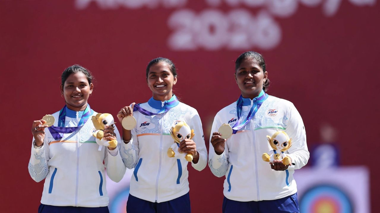 Asian Games 2026: कोरियाचा गड भेदला, ४८ वर्षांचा विक्रम मोडला! कुमकुम-अंकिता-कीर्तीचा सुवर्णभेद; रिकर्व्हमध्ये भारताला पहिले गोल्ड