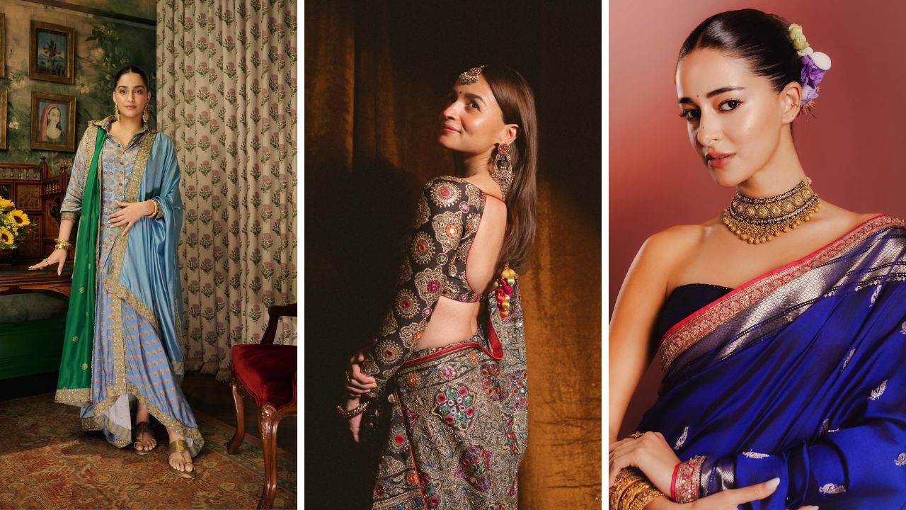 Navratri Special Look: गरबाऱ्साठी परफेक्ट लुक हवाय? तर आताच सेलिब्रिटींचे हे एथनिक लुक बुकमार्क करून ठेवा