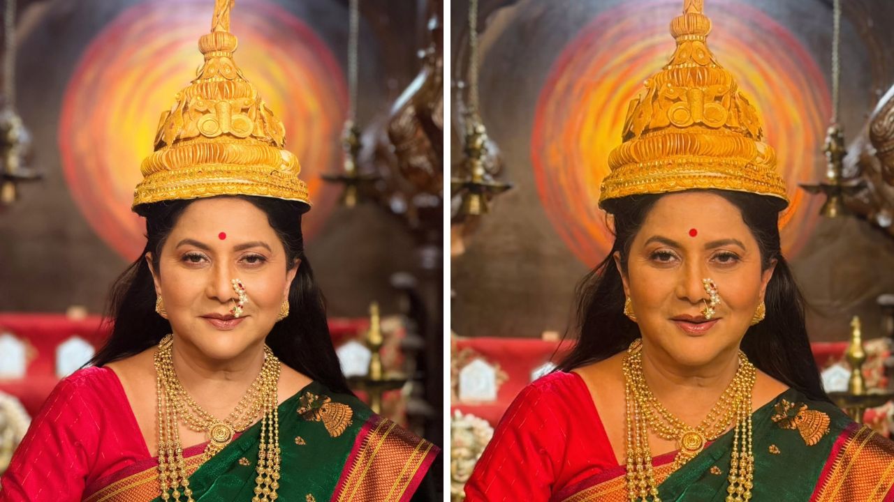 अभिनेत्री निवेदिता सराफ यांनी स्वामी समर्थांचा अर्धनारीश्वर लूक साकारला असून त्यांचा हा लूक पाहून चाहते भारावून गेले आहेत.