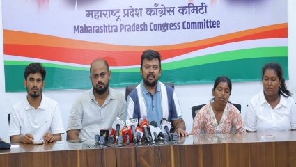 काँग्रेस कार्यालयात घुसून आदिवासी विद्यार्थ्यांची धरपकड, ‘पोलिसांनी गुन्हेगारांसारखी वागणूक दिली’; NSUIचा गंभीर आरोप