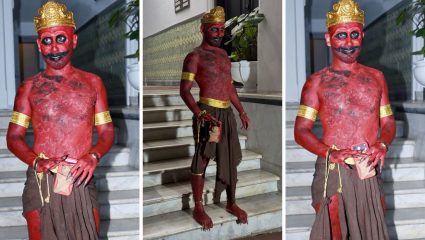 Orry Halloween Look: ना भूत, ना व्हॅम्पायर… हॅलोविनसाठी ओरीने धारण केला ‘तुंबाड’मधील हस्तरचा अवतार; भयावह लूकची चर्चा