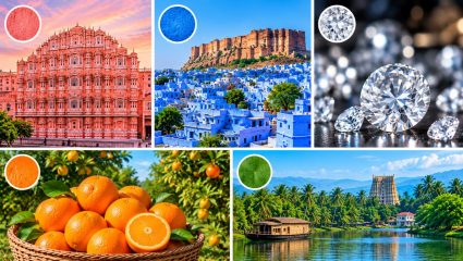 Travel News : पिंकपासून ब्लू आणि ऑरेंजपर्यंत… या ठिकाणांच्या नावात दडलीये रंजक कहाणी