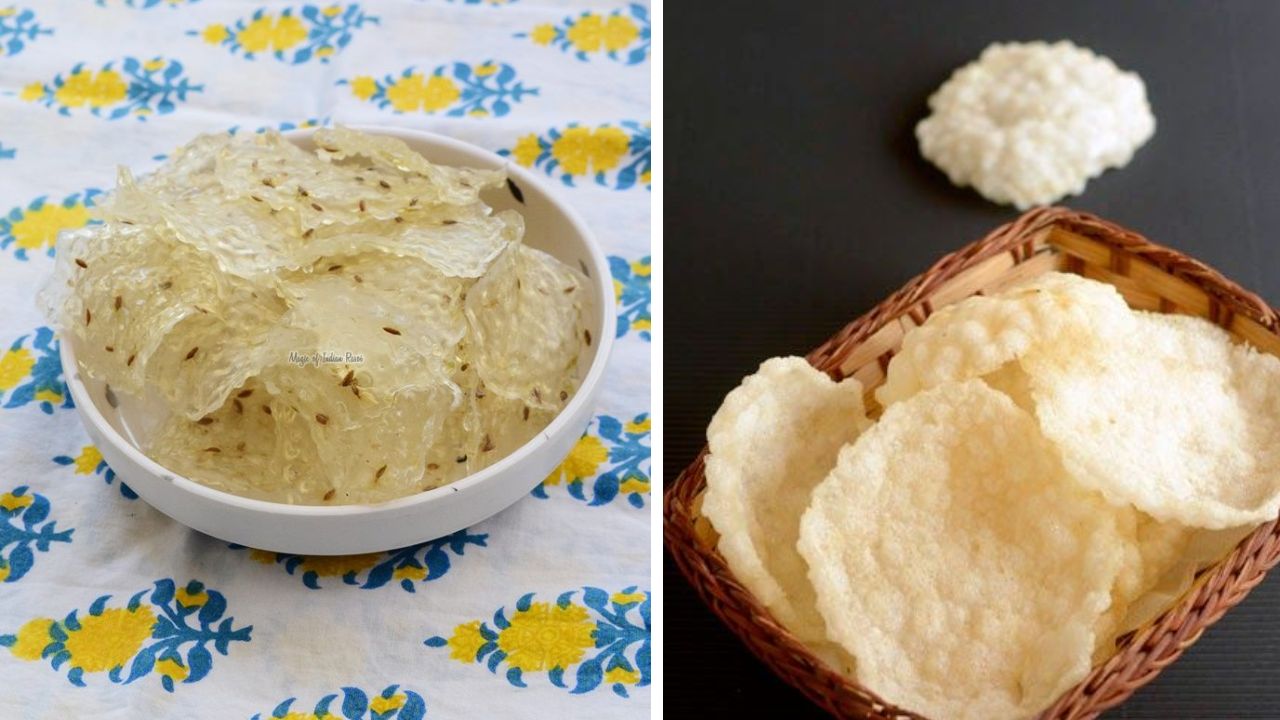 Sabudana Papad Recipe : बाजारातून विकत कशाला घ्यायच? घरीच बनवा कुरकुरीत, वर्षभर टिकणारा ‘साबुदाण्याचा पापड’
