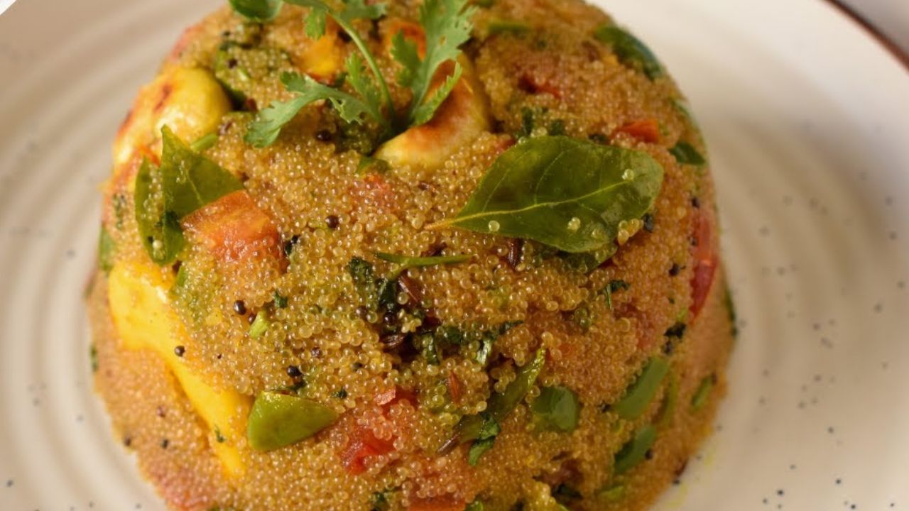 Recipe : सकाळच्या नाश्त्याला बनवा चविष्ट राजगिऱ्याचा उपमा, फक्त १० मिनिटांची आहे रेसिपी