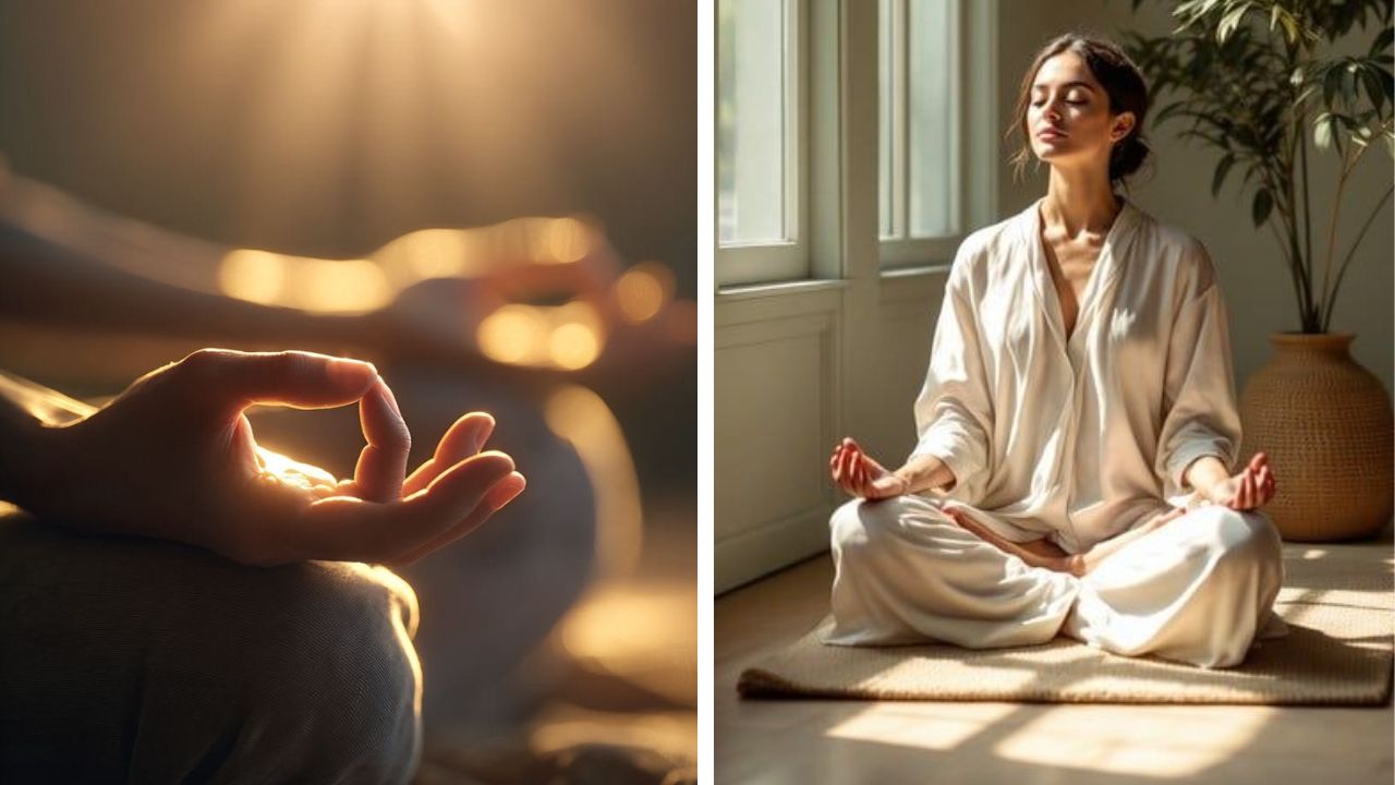 Lifestyle News : सकाळी रोज फक्त १० मिनिटे करा ‘ॐ’चा जप! शरीराला मिळतील ‘हे’ अद्भूत फायदे