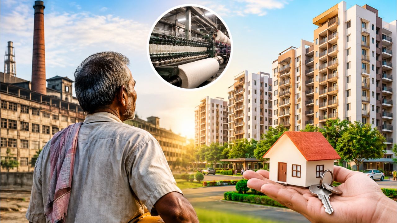गिरणी कामगारांसाठी मोठी बातमी! १५ लाखांत मिळणार तयार घरं; सरकारचा नवा निर्णय, कुठे मिळणार फ्लॅट?