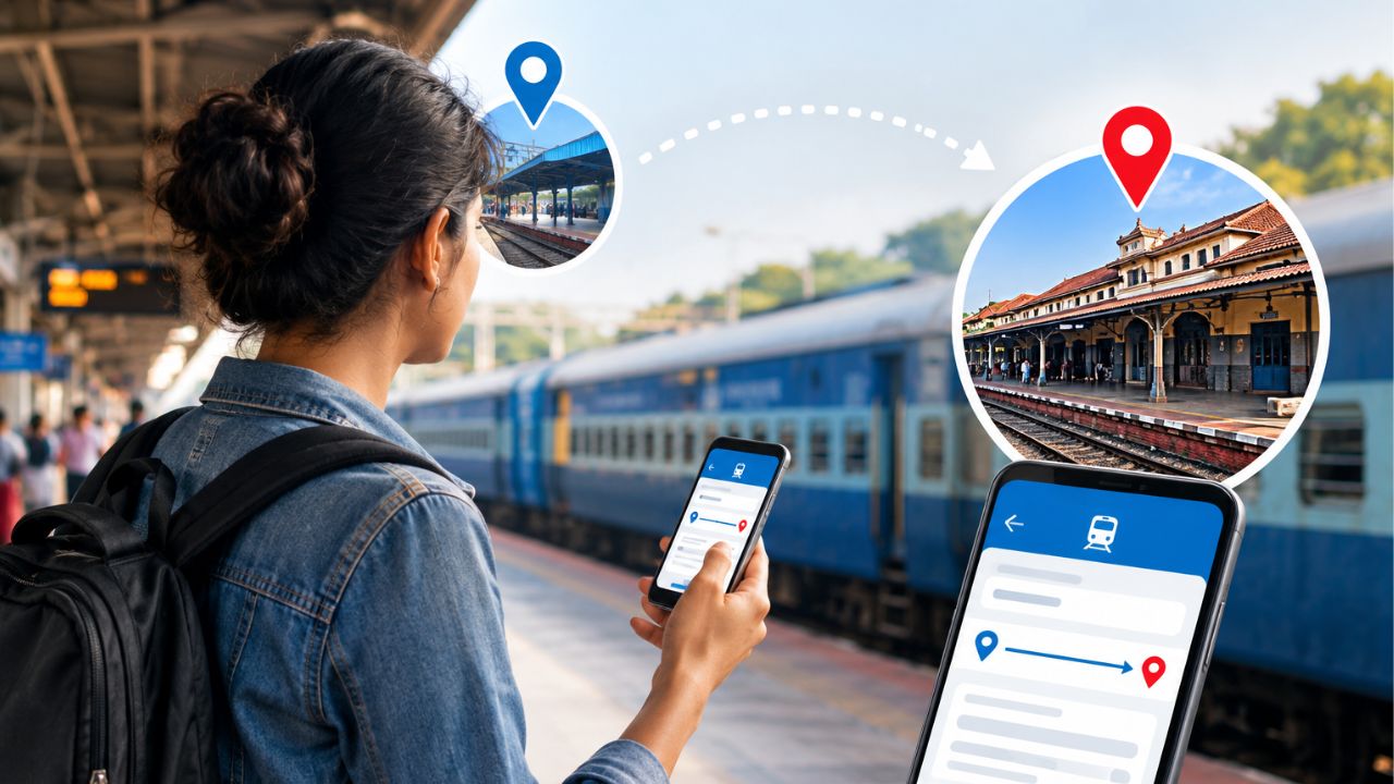 Travel News : ट्रॅफिकमध्ये अडकलाय आणि ट्रेन सुटणार आहे? टेन्शन घेऊ नका, रेल्वे देते बोर्डिंग स्टेशन बदलण्याची संधी