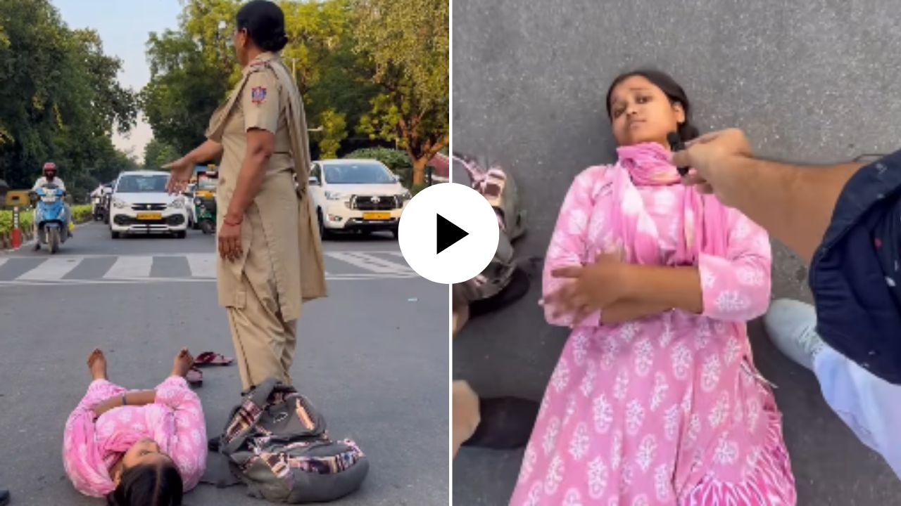 ही कसली Wish! सीएम थलापती विजयला मिठी मारण्यासाठी महिलेचा हायव्होल्टेज ड्रामा, रोडच्या मधोमध झोपली अन्… Video Viral
