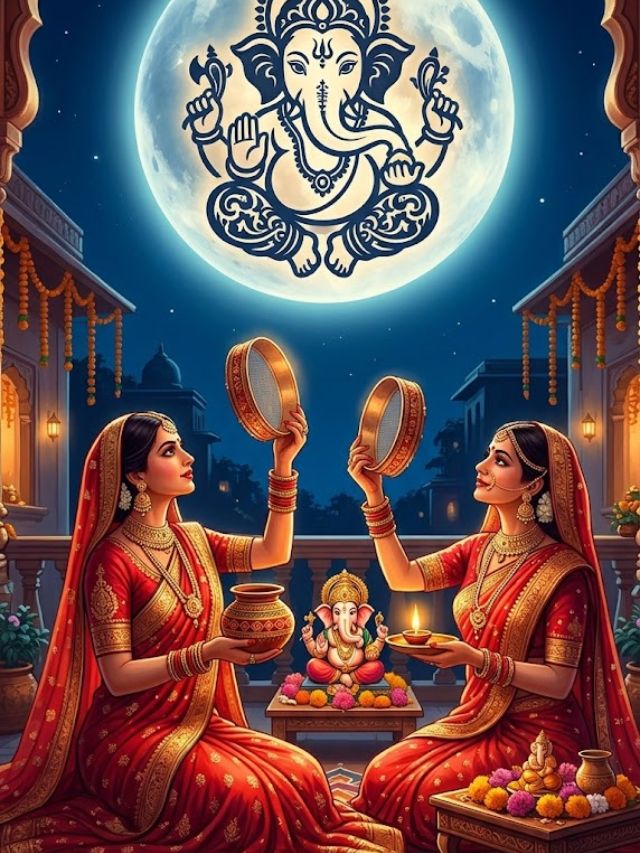 करवा चौथ आणि संकष्टी चतुर्थी एकत्र; जाणून घ्या चंद्रोदयाची वेळ