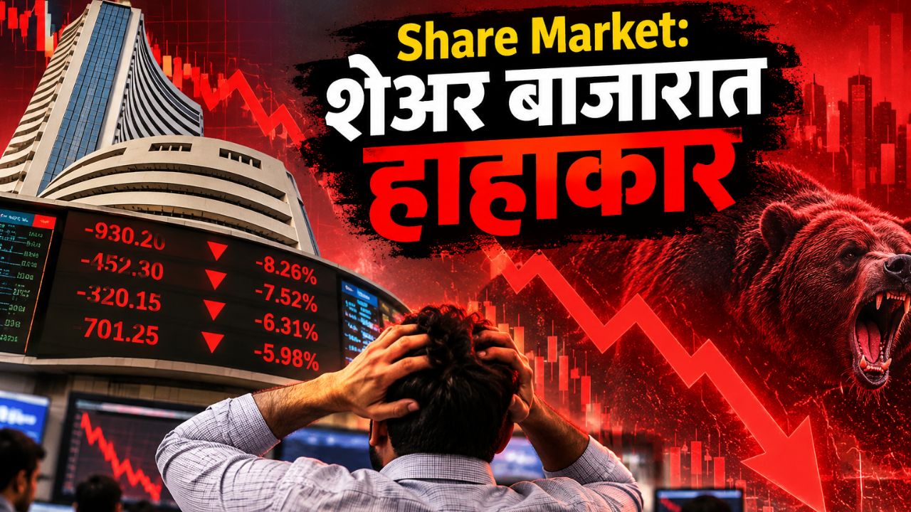 Share Market: शेअर बाजारात चहूबाजूने हाहाःकार! तेलापासून RBI पर्यंत 5 मोठे आघात