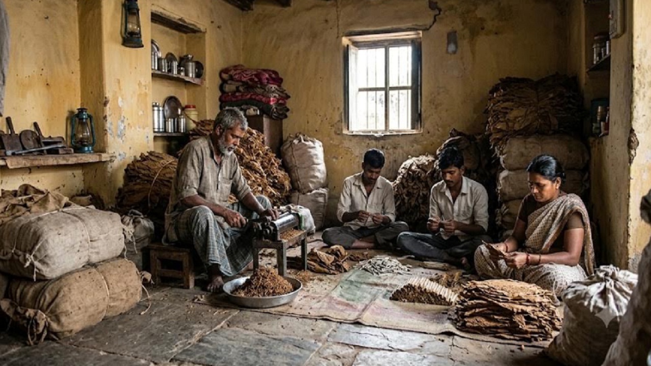 घरातच थाटला तंबाखूचा कारखाना! अमूलच्या नावाने बनावट चीजही बनविले; पोलिसांनी केली मोठी कारवाई