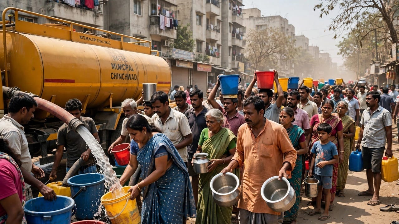 पिंपरी-चिंचवडकरांनो, पाणी जपून वापरा! १० टक्के पाणीकपातीला सुरुवात; अपव्यय केल्यास…; आयुक्तांनी दिला इशारा